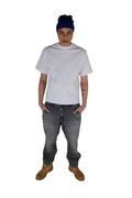 White Logo Tee