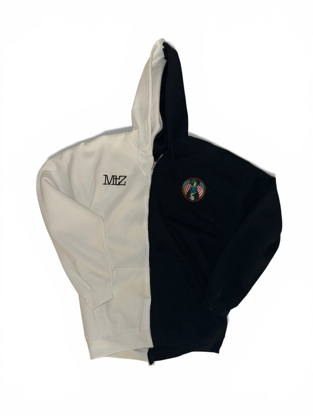 Split Zip-Up
