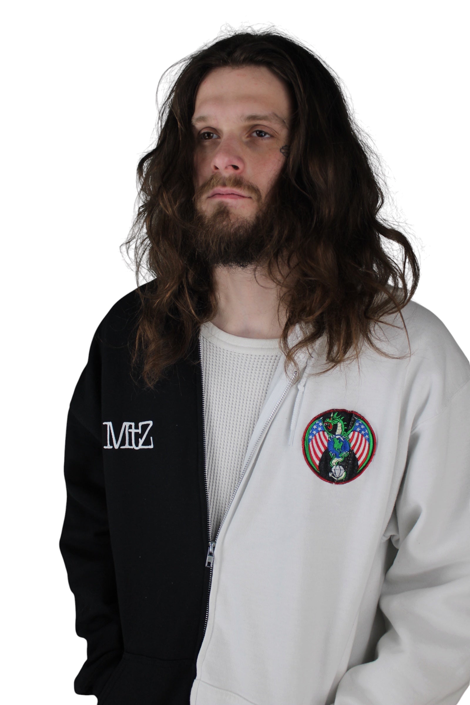 Split Zip-Up
