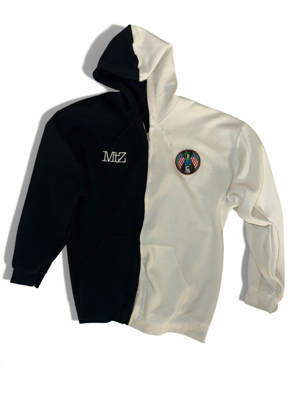 Split Zip-Up