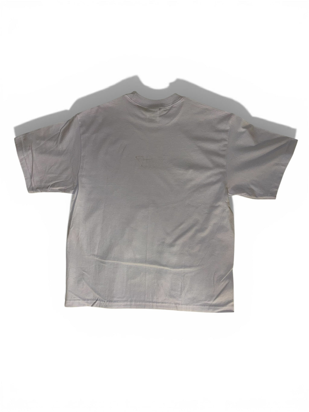White Logo Tee