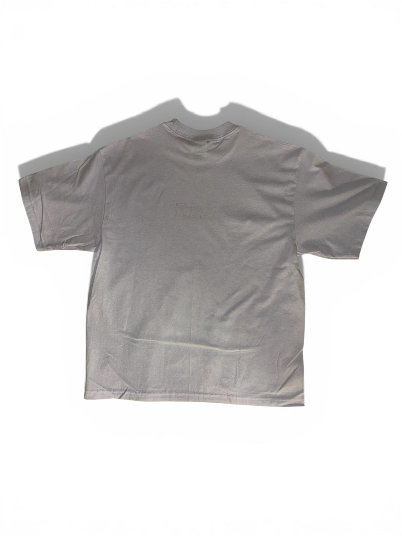 White Logo Tee